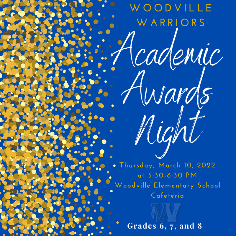 Academic Awards Night 6th-8th grades